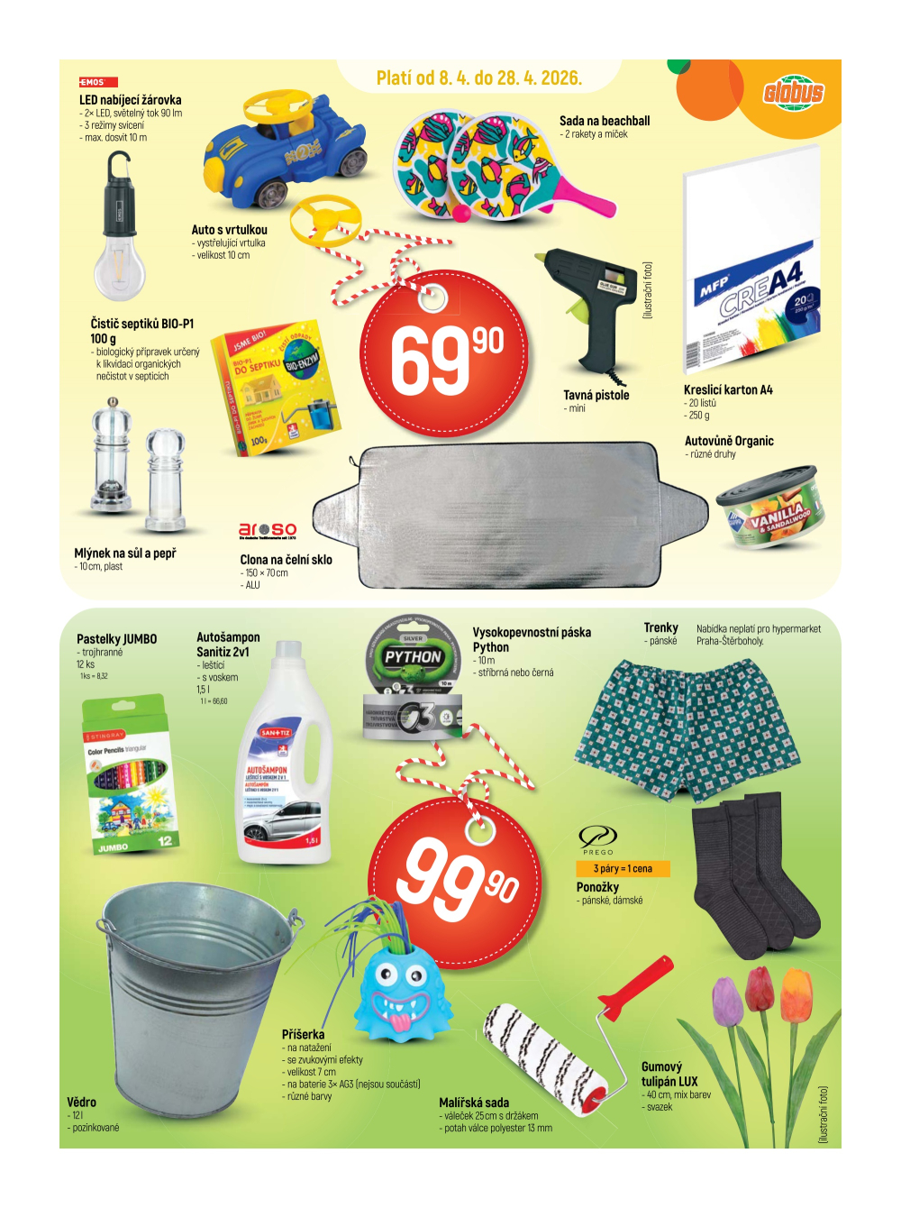 Leták Globus leták Praha - Zličín - strana 21