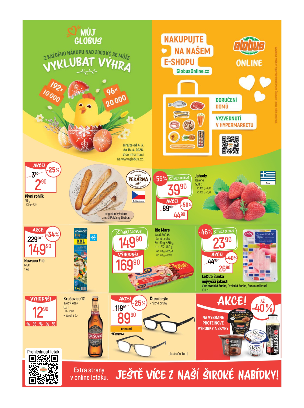 Leták Globus leták Praha - Zličín - strana 2