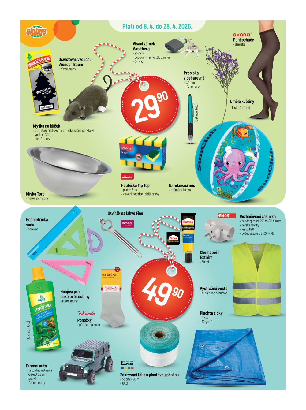 Leták Globus leták Jenišov (Karlovy Vary) - strana 20