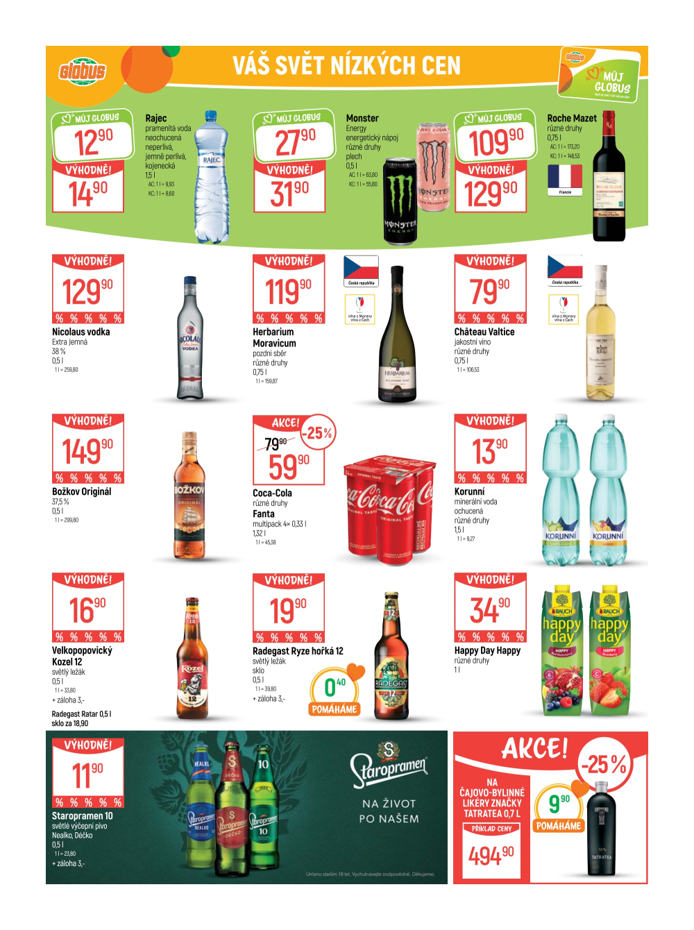 Leták Globus leták Trmice (Ústí) - strana 33