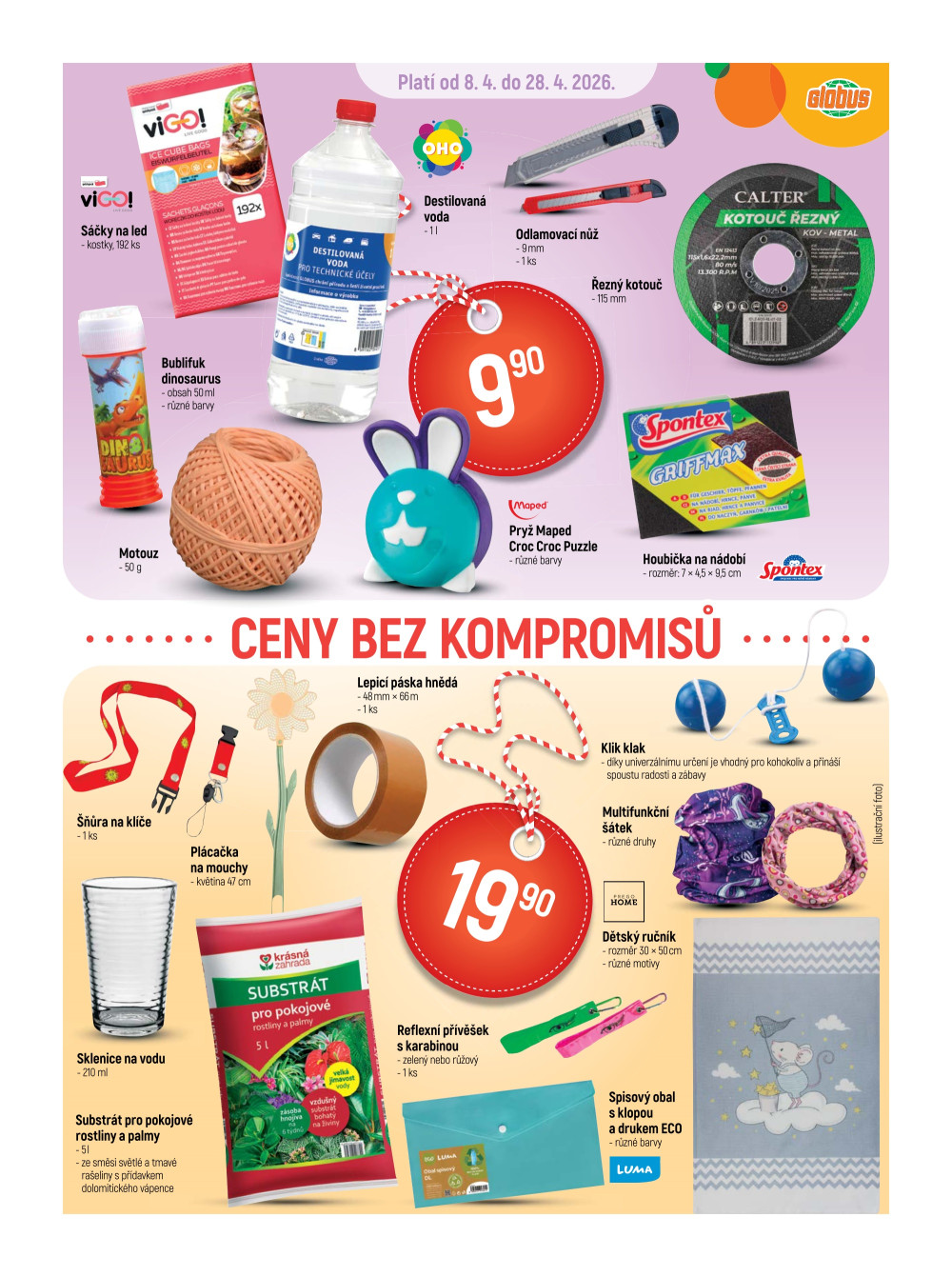 Leták Globus leták Praha - Štěrboholy - strana 19