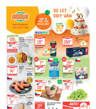 Akční leták Globus  Praha - Štěrboholy