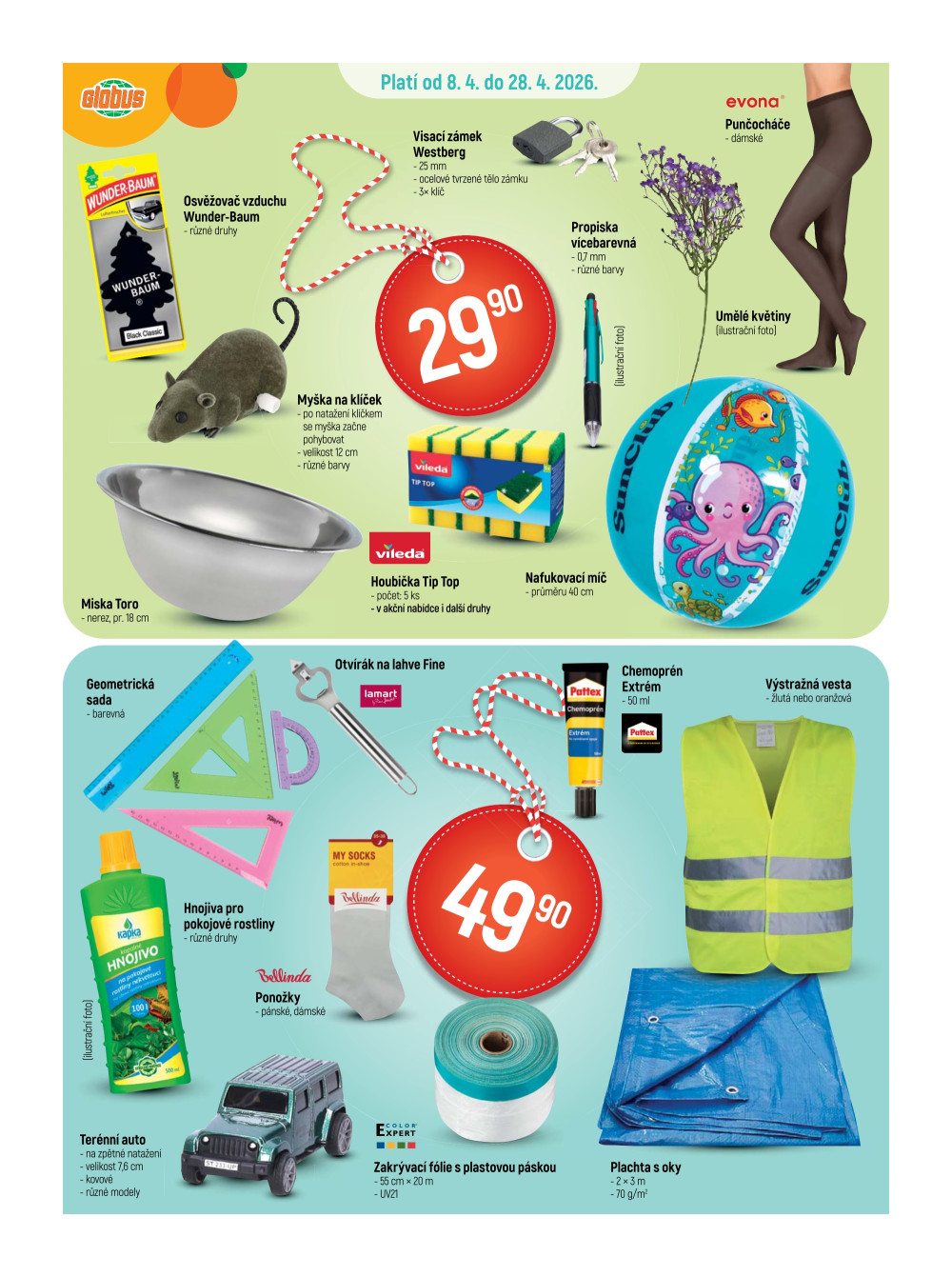 Leták Globus leták Praha - Štěrboholy - strana 20