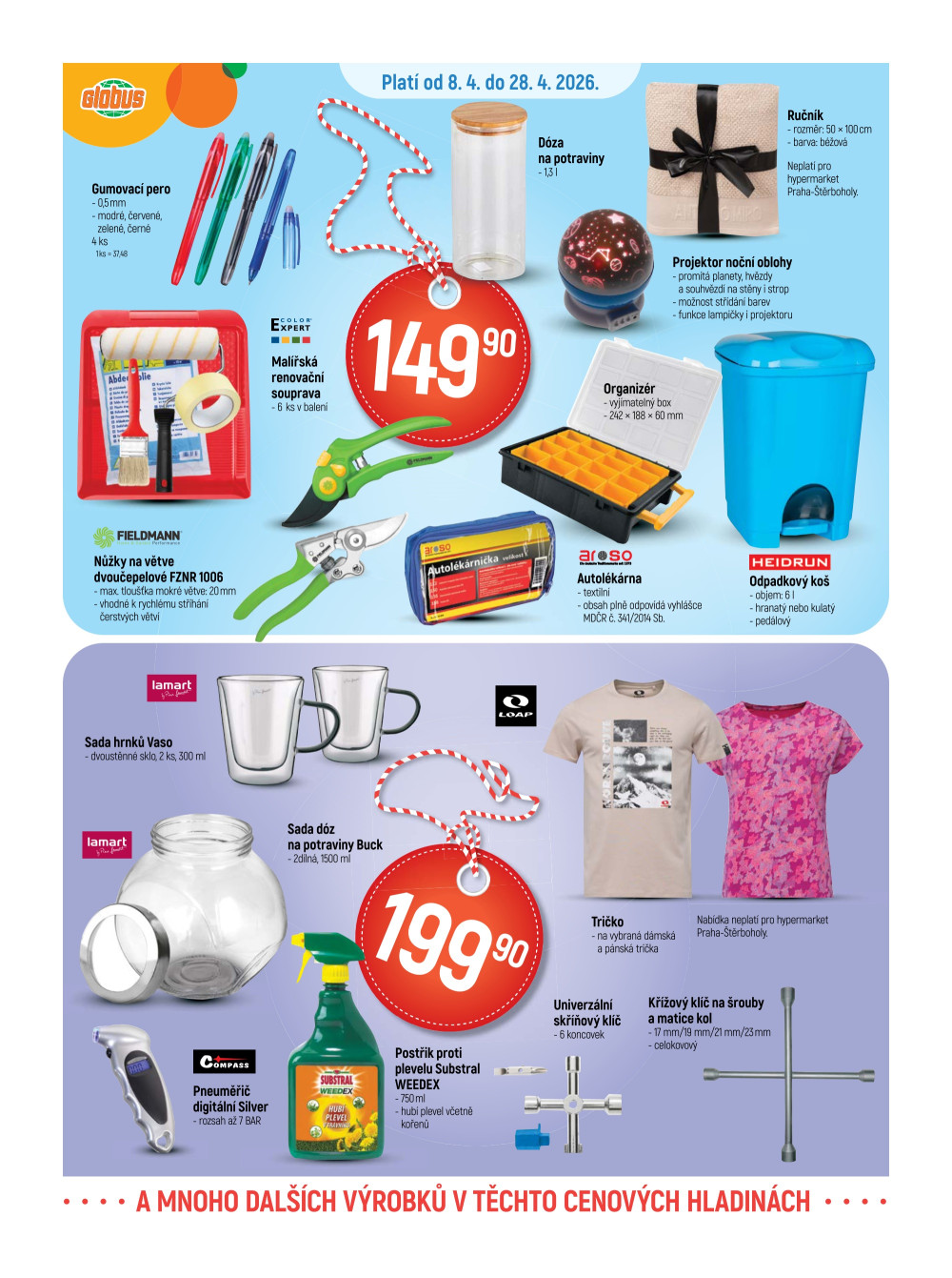 Leták Globus leták Praha - Štěrboholy - strana 22