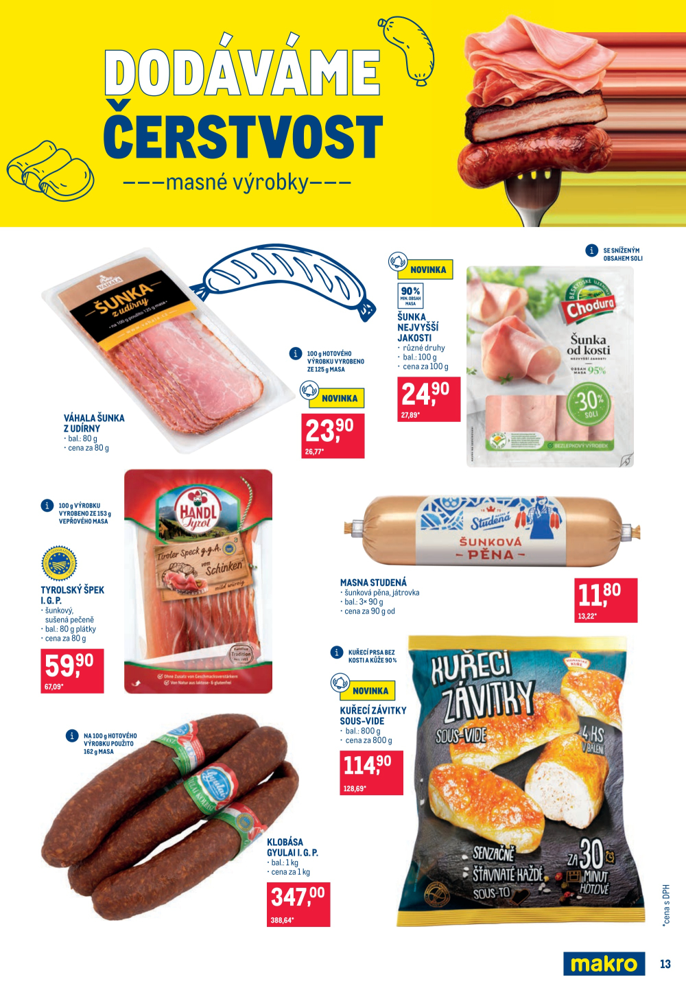 Leták Makro leták - Potraviny - strana 13