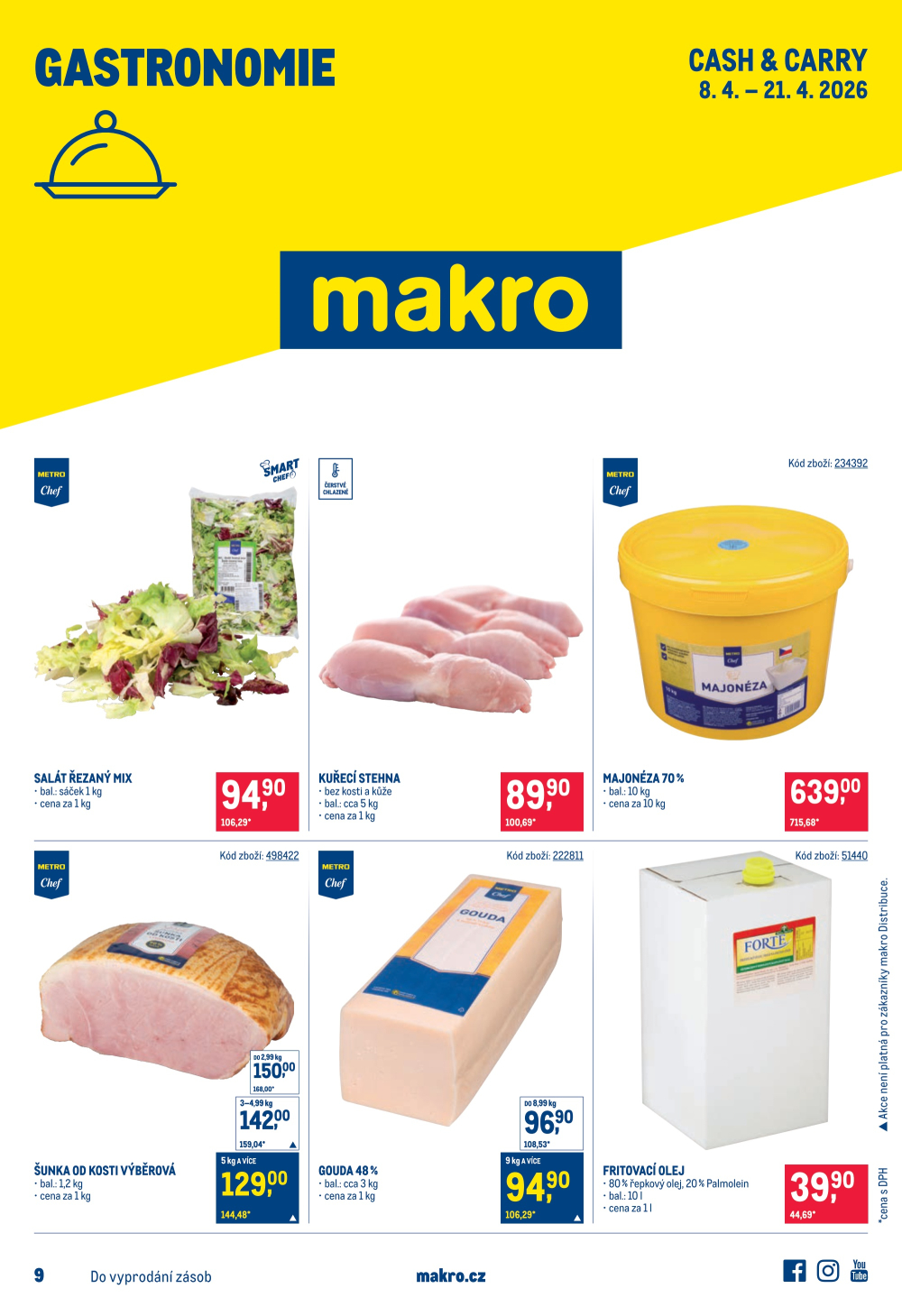 Leták Makro leták - Gastronomie - strana 1