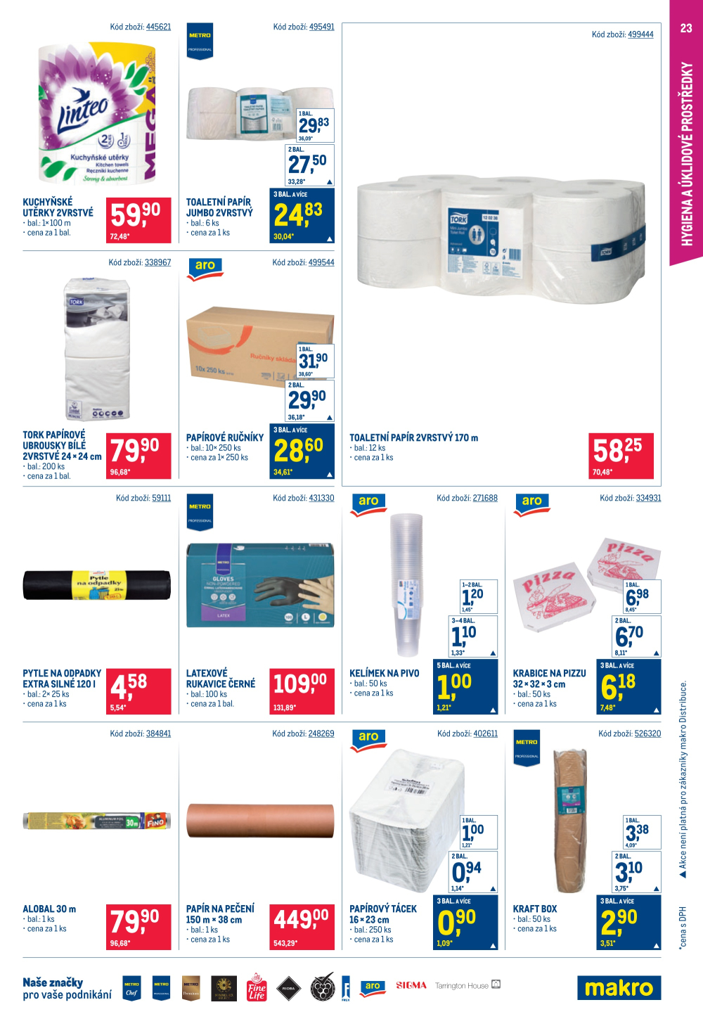 Leták Makro leták - Gastronomie - strana 23