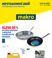 Akční leták Makro  - Spotřební zboží, úklid, kosmetika
