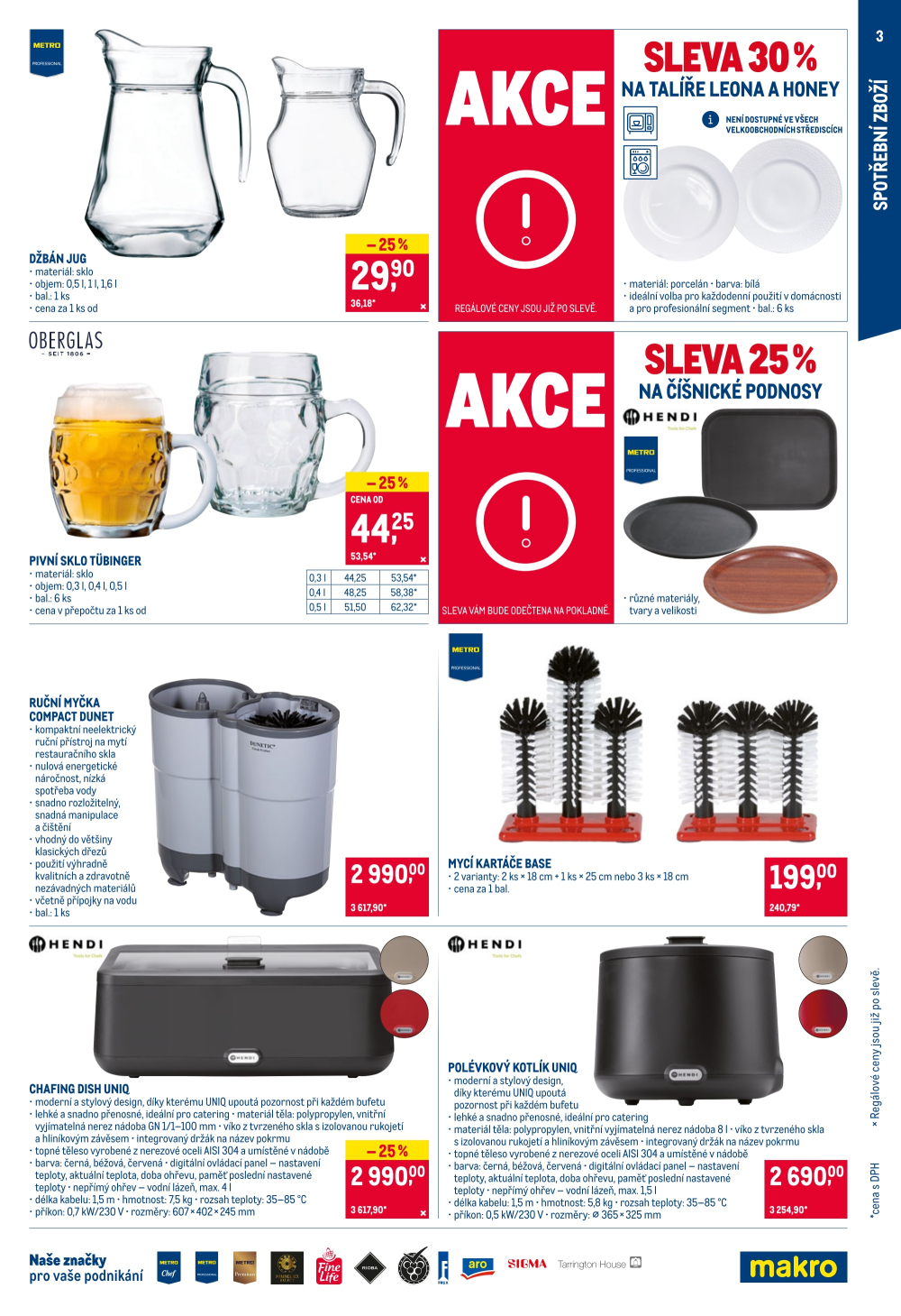 Leták Makro leták - Spotřební zboží, úklid, kosmetika - strana 3