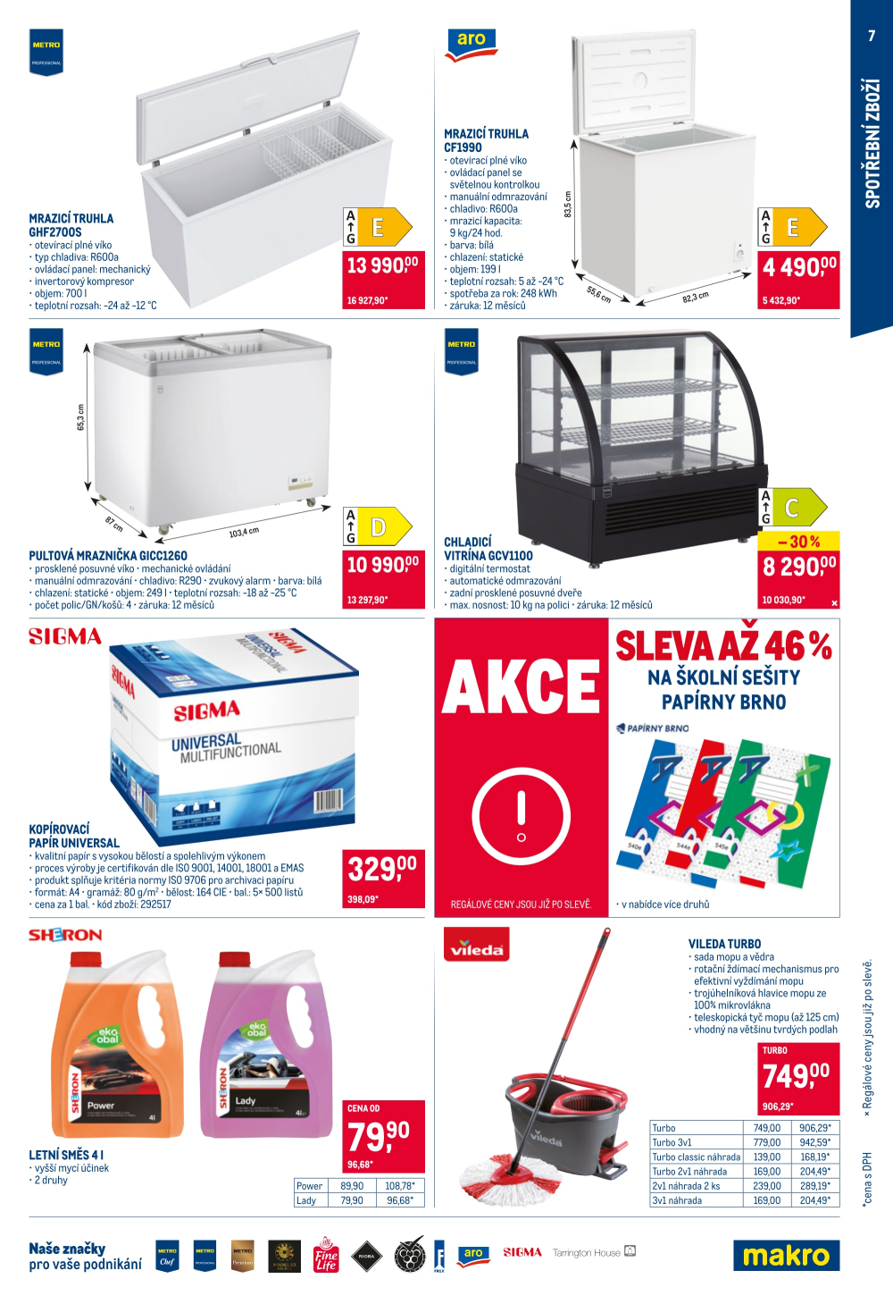 Leták Makro leták - Spotřební zboží, úklid, kosmetika - strana 7