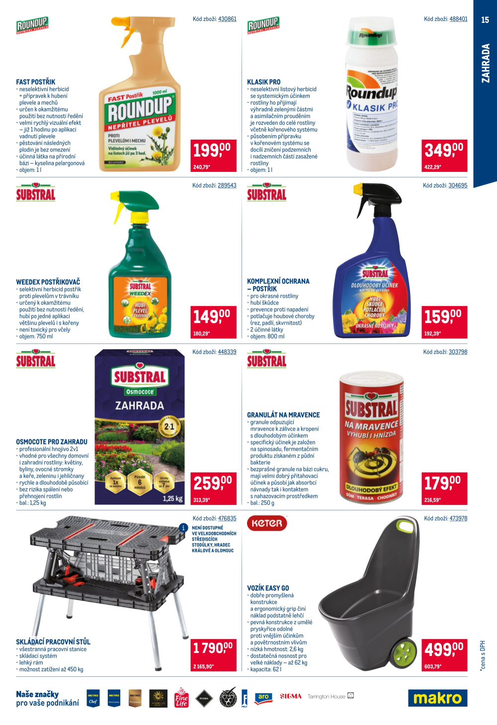 Leták Makro leták - Venkovní vybavení 2 - strana 15