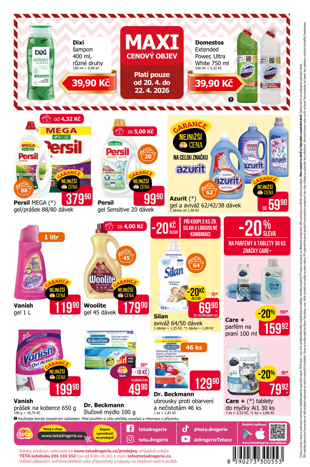 Leták Teta drogerie leták - strana 19