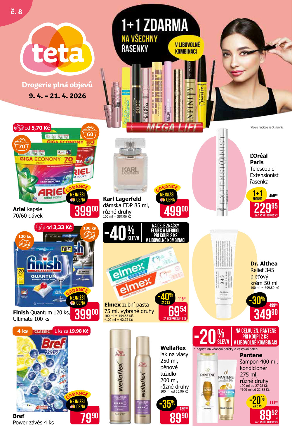 Leták Teta drogerie leták - strana 1