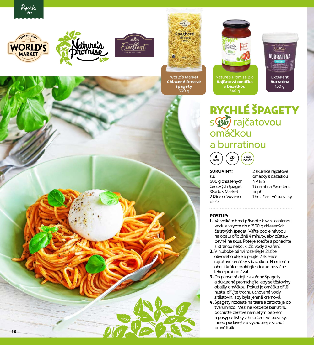 Leták Albert magazín - strana 18