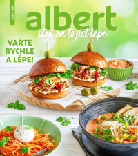 Akční leták Albert magazín