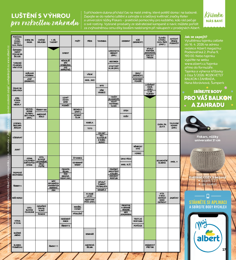 Leták Albert magazín - strana 27