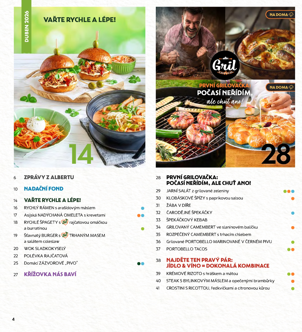 Leták Albert magazín - strana 4