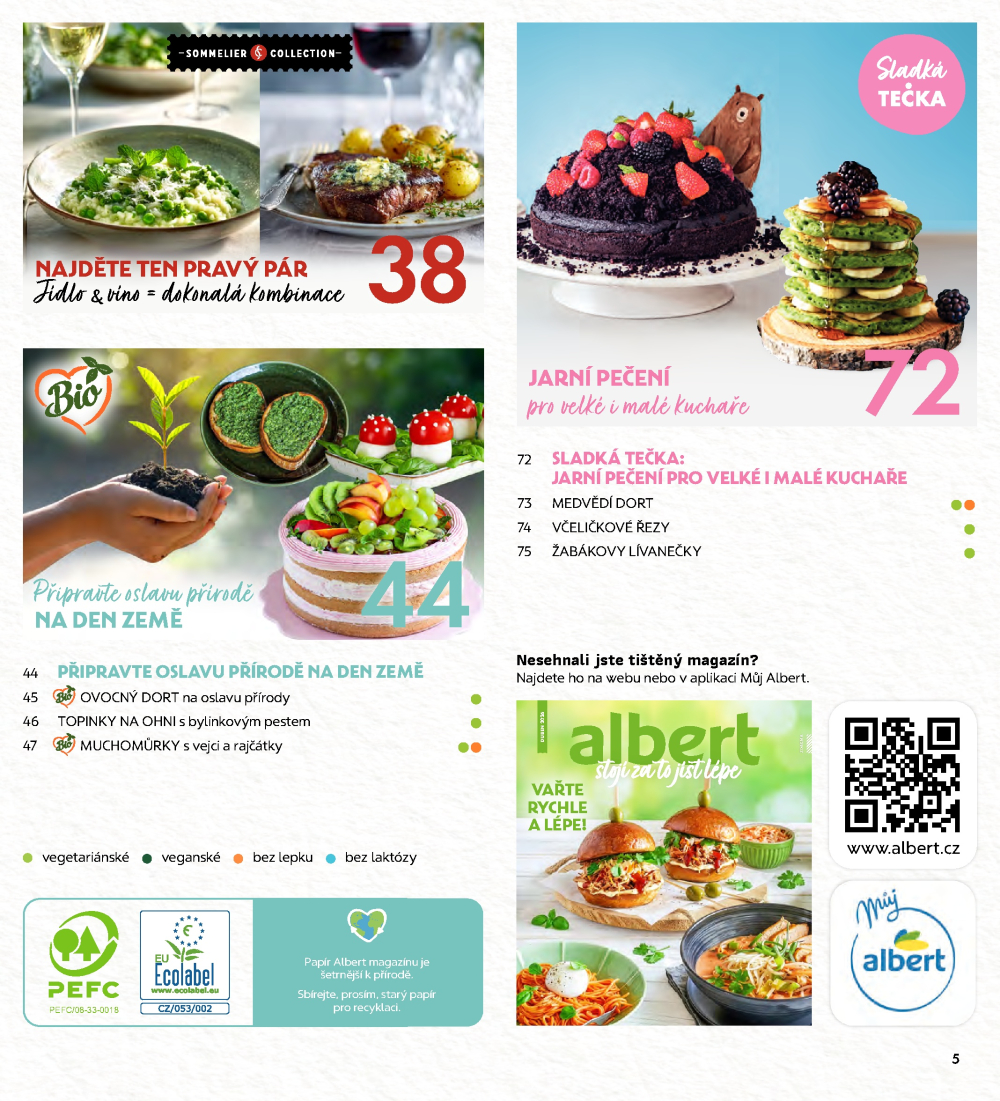 Leták Albert magazín - strana 5