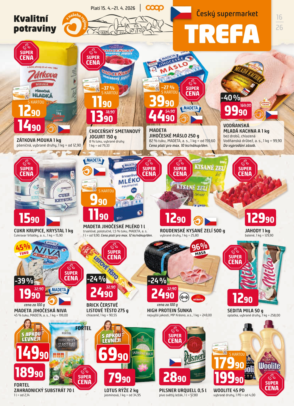 Leták TREFA leták - strana 1