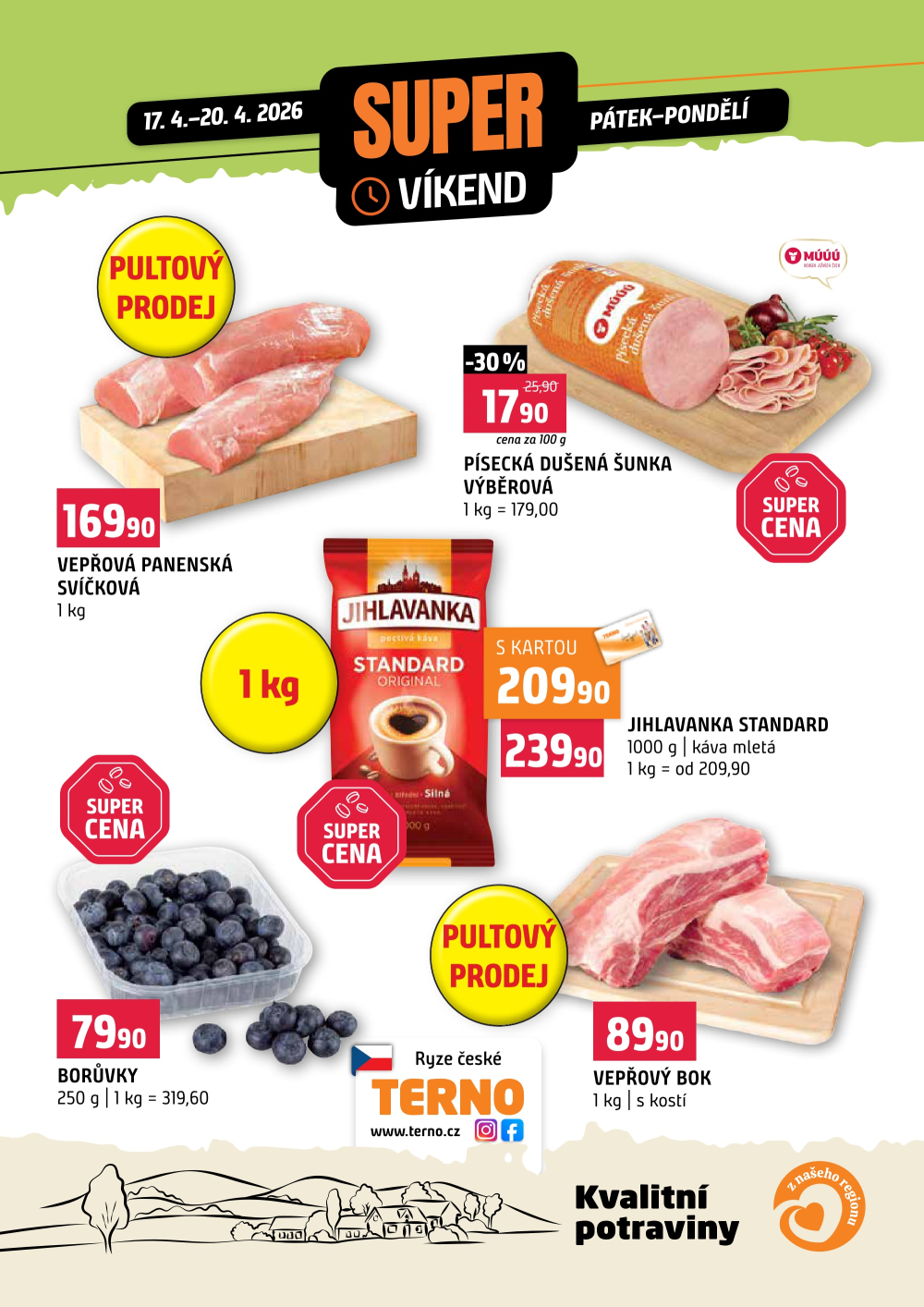 Leták Terno leták - Víkendovka - strana 1