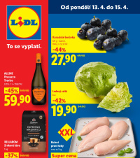 Akční leták Lidl  od pondělí