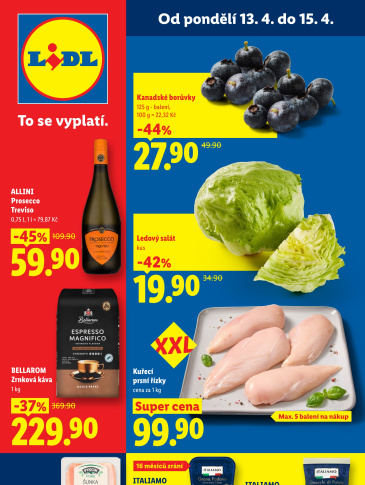 Lidl leták od pondělí