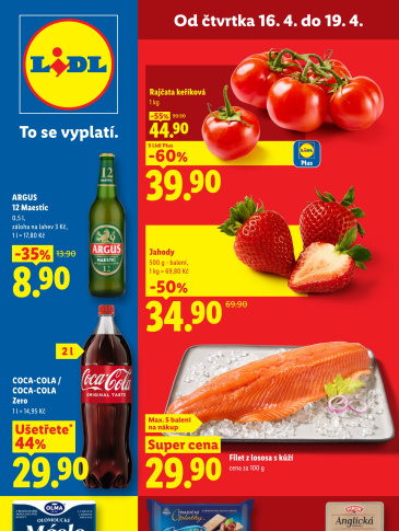 Lidl leták od čtvrtka