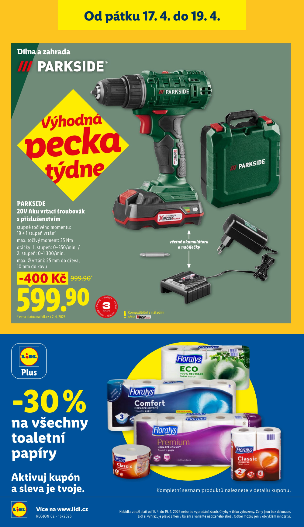 Leták Lidl leták od čtvrtka - strana 38