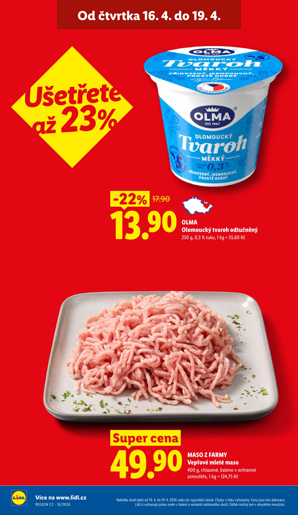 Leták Lidl leták od čtvrtka - strana 4