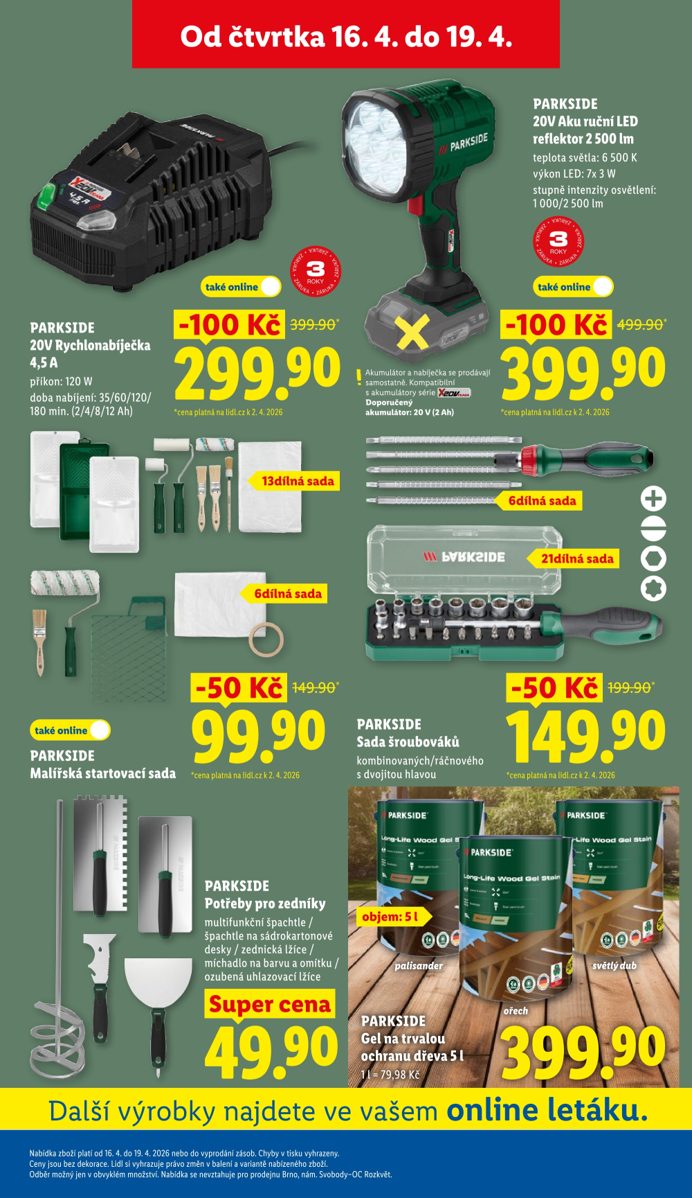 Leták Lidl leták - Nabídka spotřebního zboží - strana 17