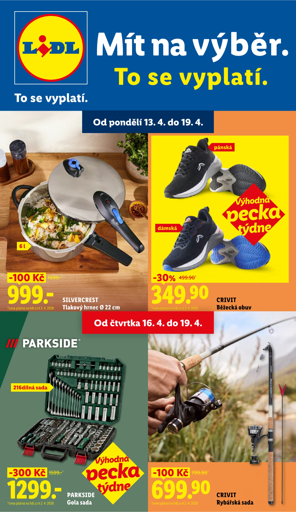 Leták Lidl leták - Nabídka spotřebního zboží - strana 1