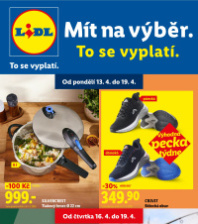 Akční leták Lidl  - Nabídka spotřebního zboží