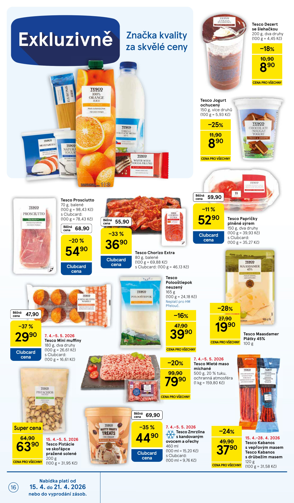 Leták Tesco hypermarket leták - strana 16