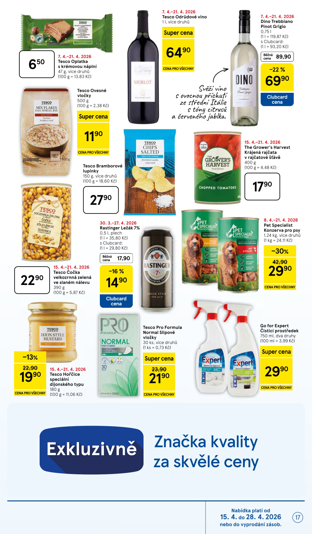 Leták Tesco hypermarket leták - strana 17