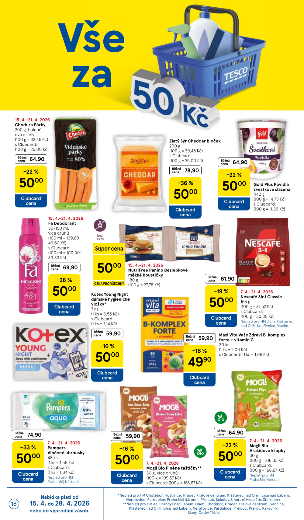 Leták Tesco hypermarket leták - strana 18