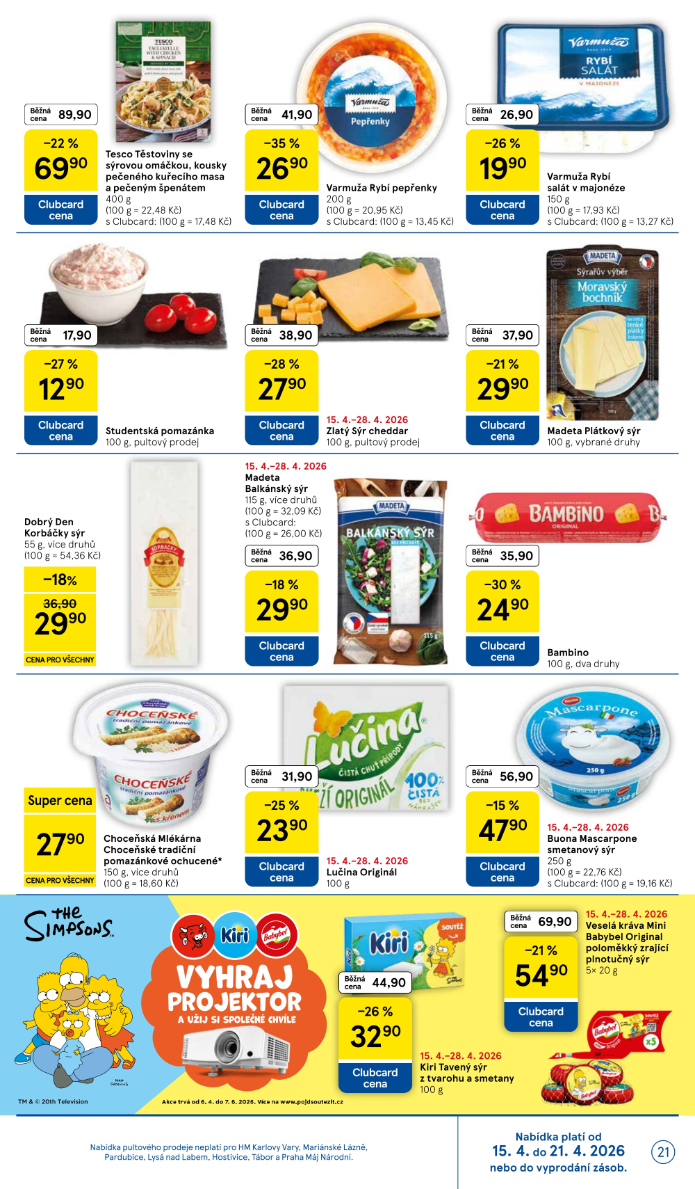 Leták Tesco hypermarket leták - strana 21