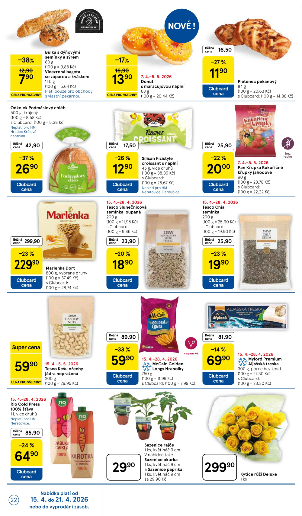 Leták Tesco hypermarket leták - strana 22