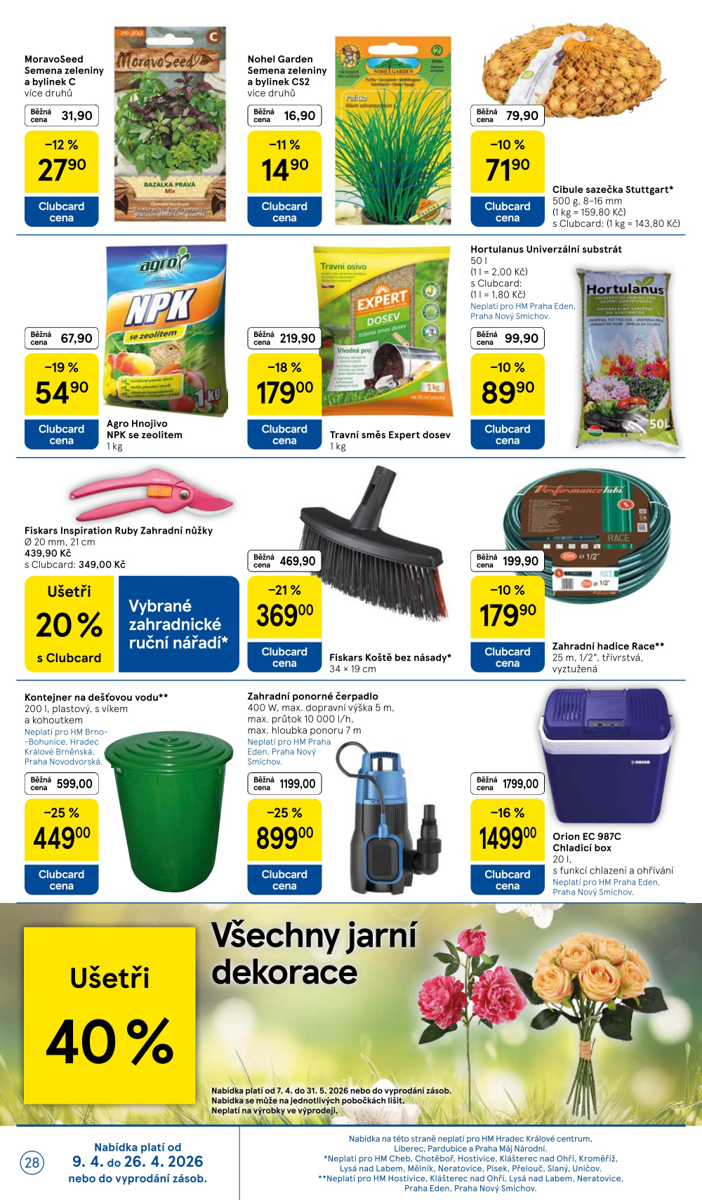 Leták Tesco hypermarket leták - strana 28