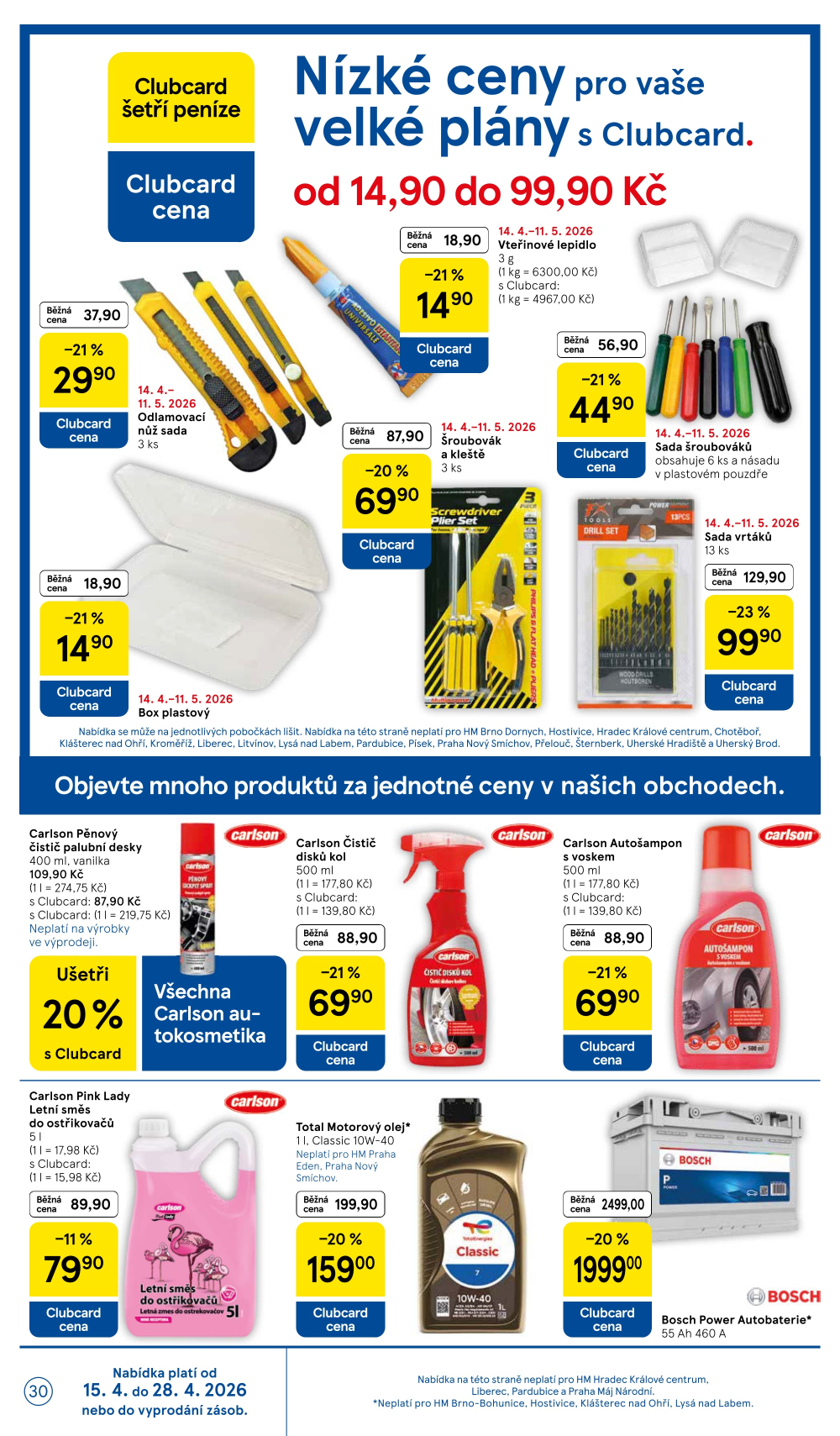 Leták Tesco hypermarket leták - strana 30