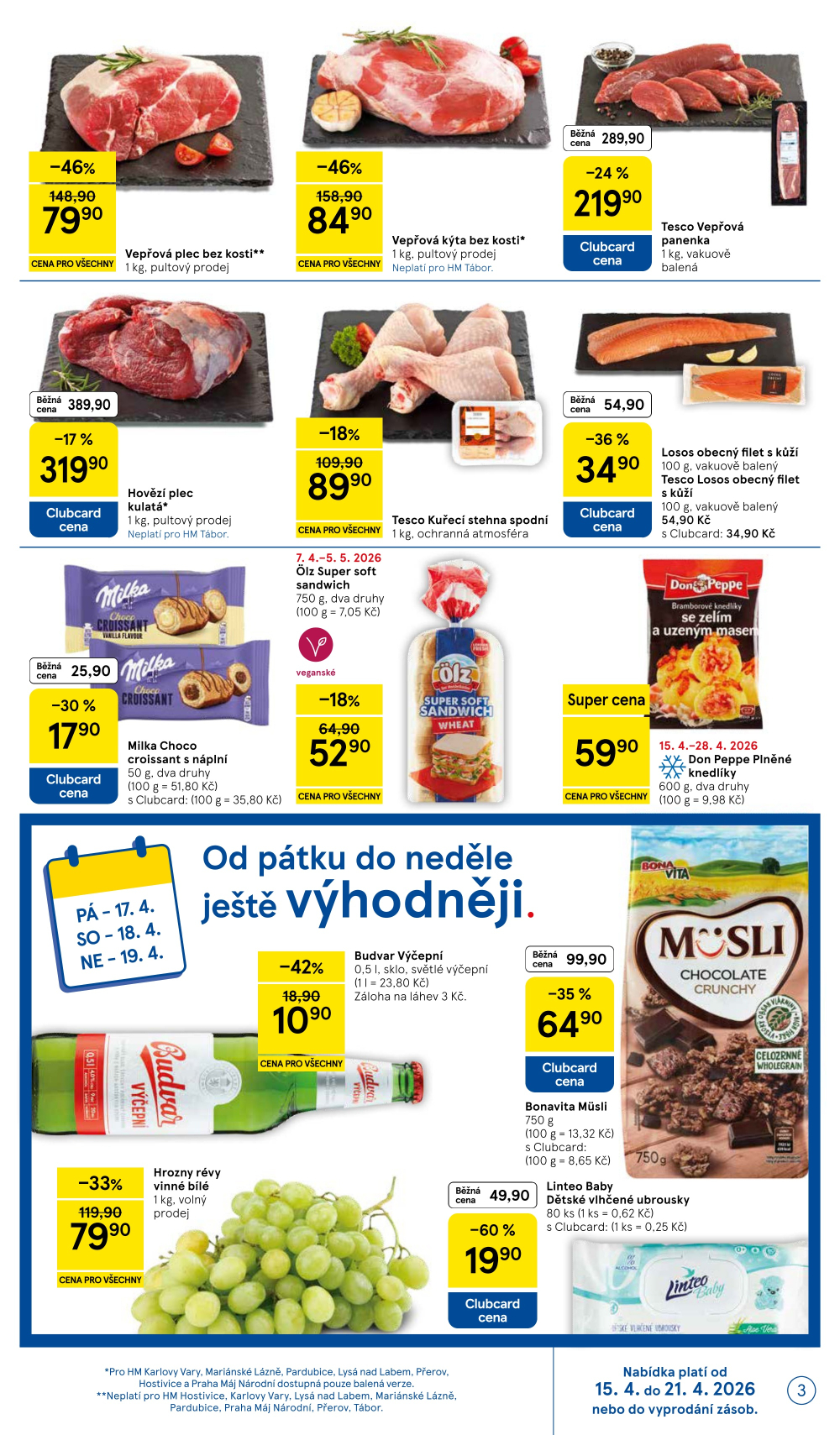 Leták Tesco hypermarket leták - strana 3