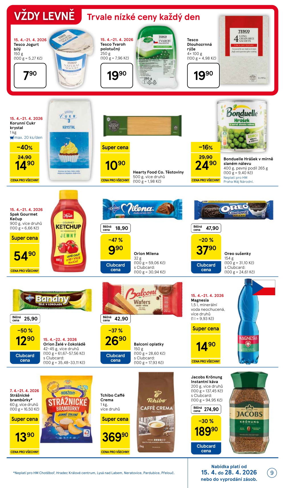 Leták Tesco hypermarket leták - strana 9