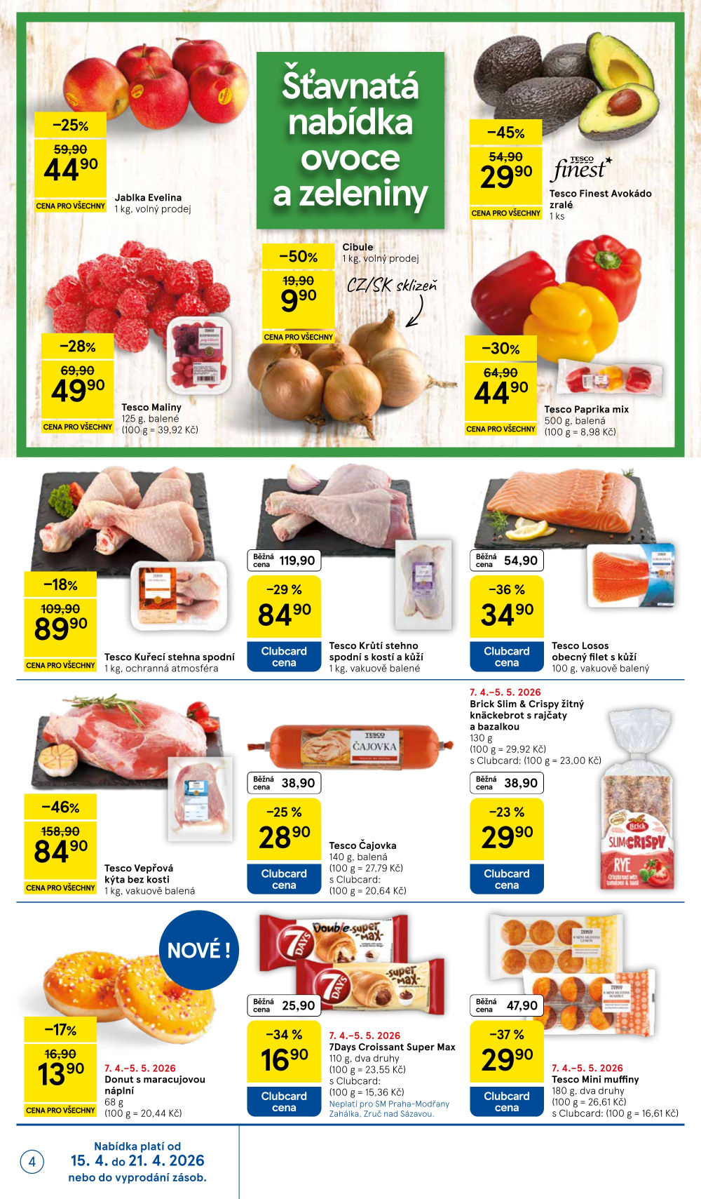 Leták Tesco supermarket leták - strana 4