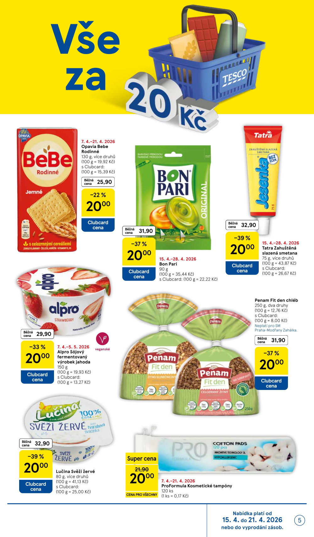 Leták Tesco supermarket leták - strana 5