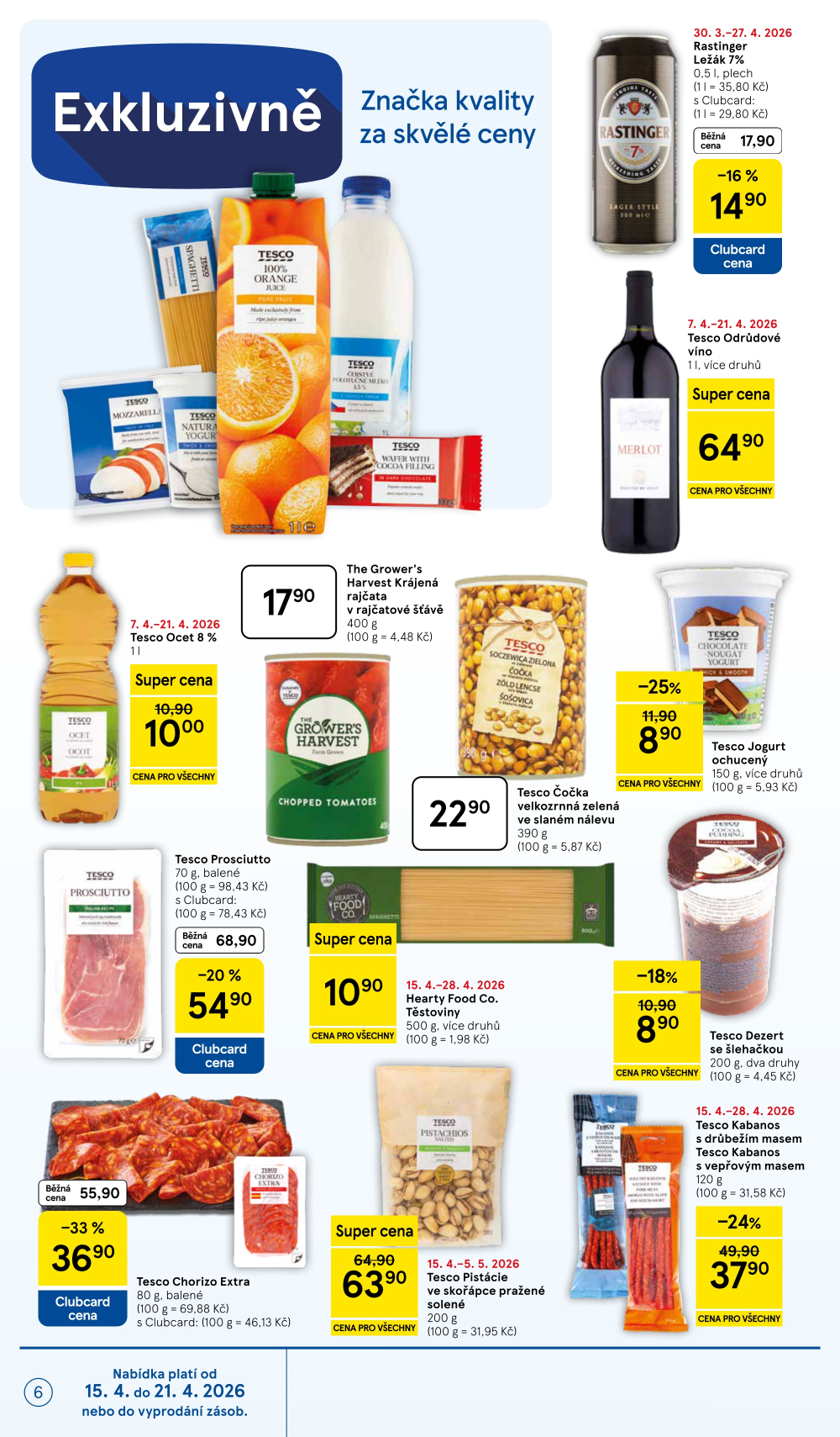 Leták Tesco supermarket leták - strana 6