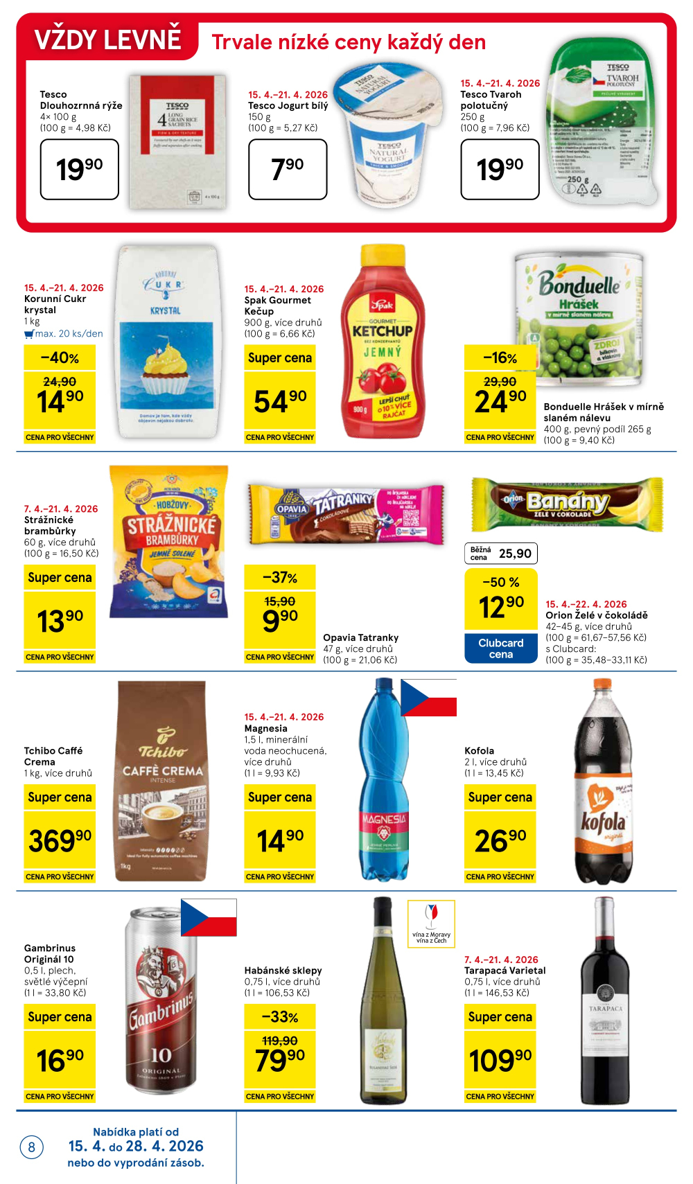 Leták Tesco supermarket leták - strana 8