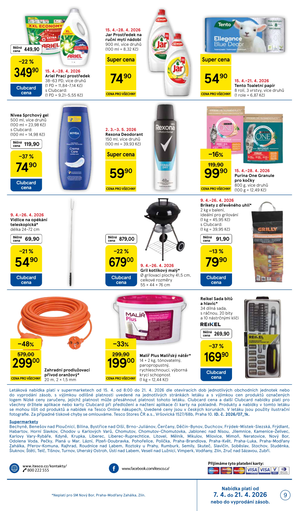 Leták Tesco supermarket leták - strana 9