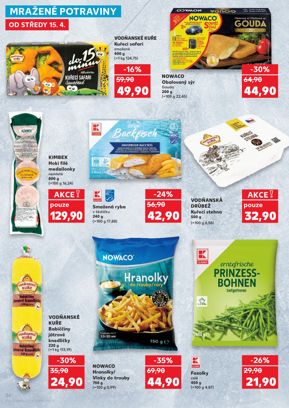 Leták Kaufland leták Pardubice - Rosice - strana 36