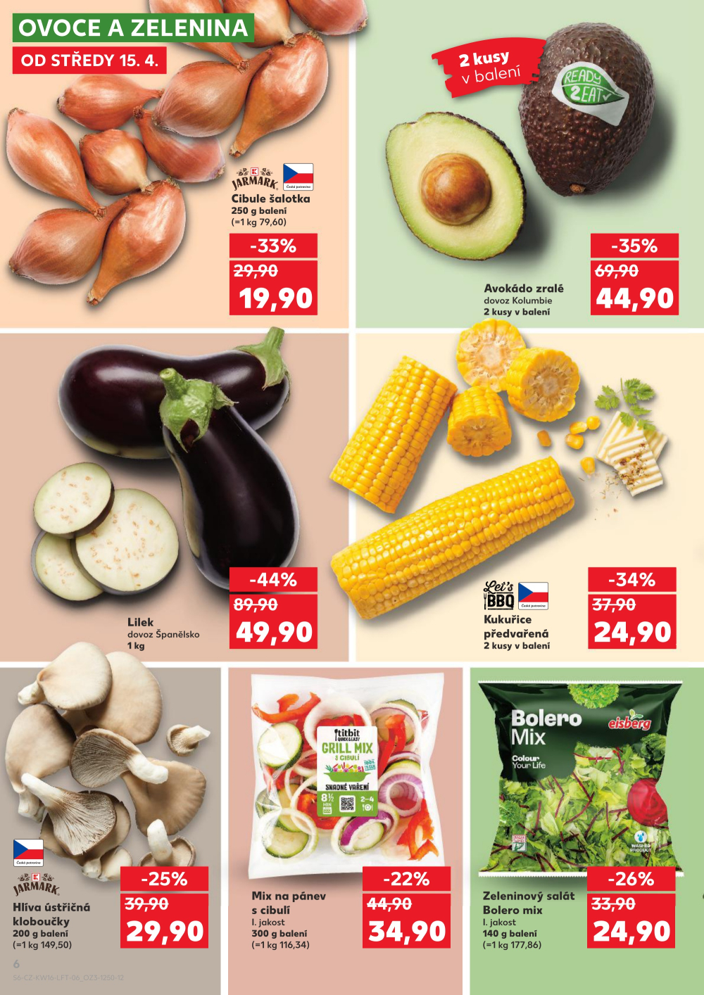 Leták Kaufland leták Mariánské Lázně - strana 6