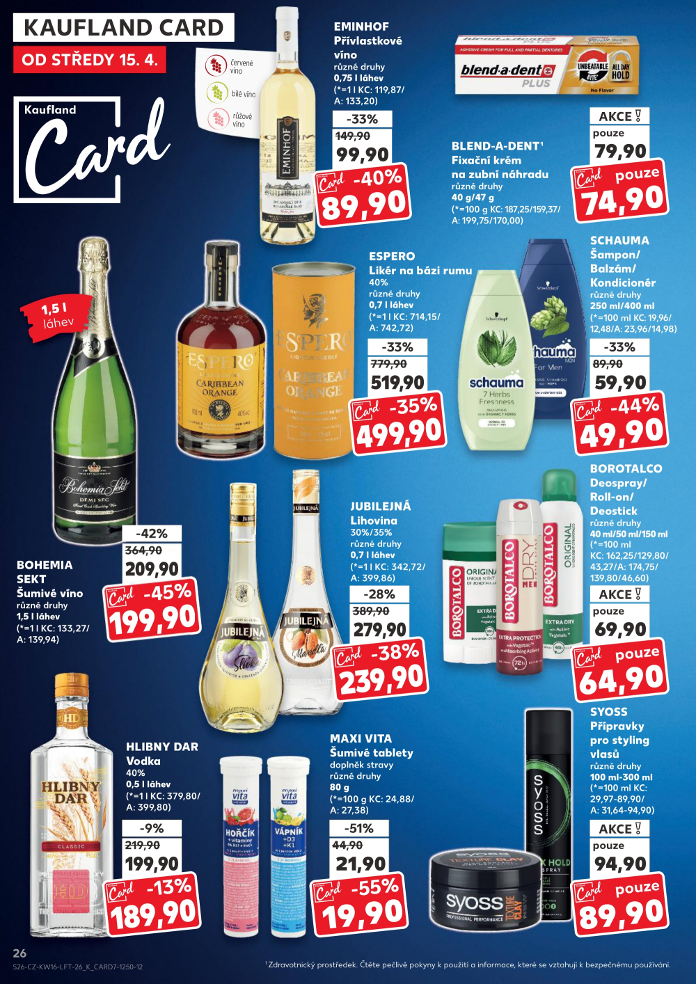 Leták Kaufland leták Třeboň - strana 26