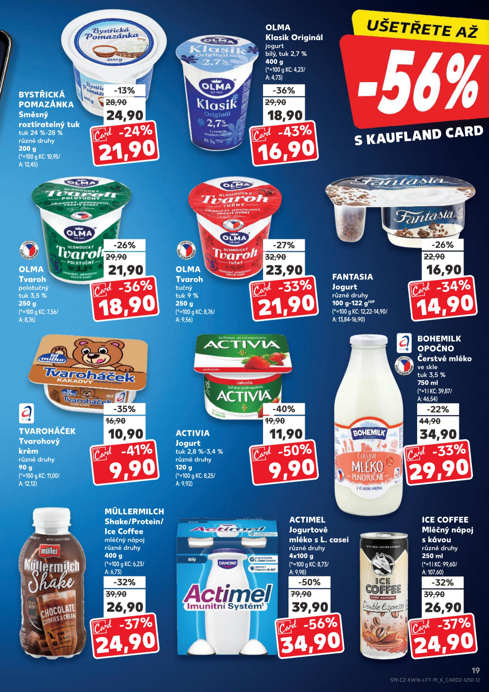 Leták Kaufland leták Brno - Slatina - strana 19